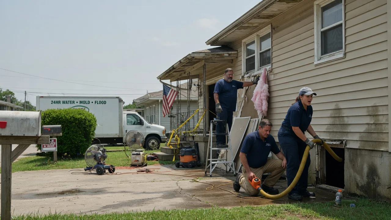 Water Damage Repair in Locust Grove, AR near me